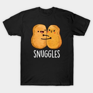 Snuggles Funny Nugget Couple Pun T-Shirt